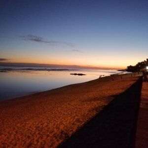 plage coucher